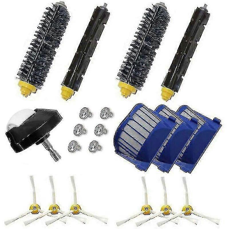 Compatible Accessories for iRobot Roomba Series 600 610 614 620 625 630 635 640 645 650 655 660 665 670 671 680 690 691 Vacuum Cleaner – 16 Pieces