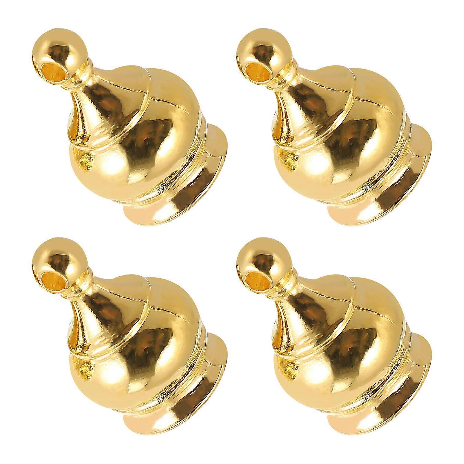 Lamp Shade Nut Cap Zinc Alloy Simple Lighting Assembly 4Set