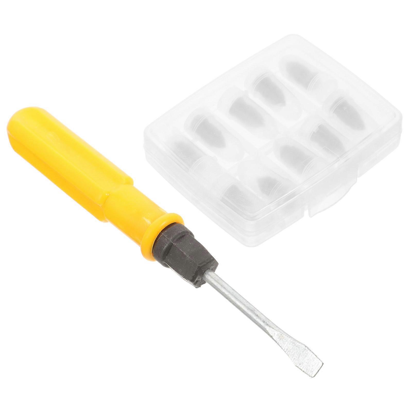 Car Tire Repair Tool Rubber Cement Tire Plug Easy To Use Suitable For All Types Of Tires 1 Set