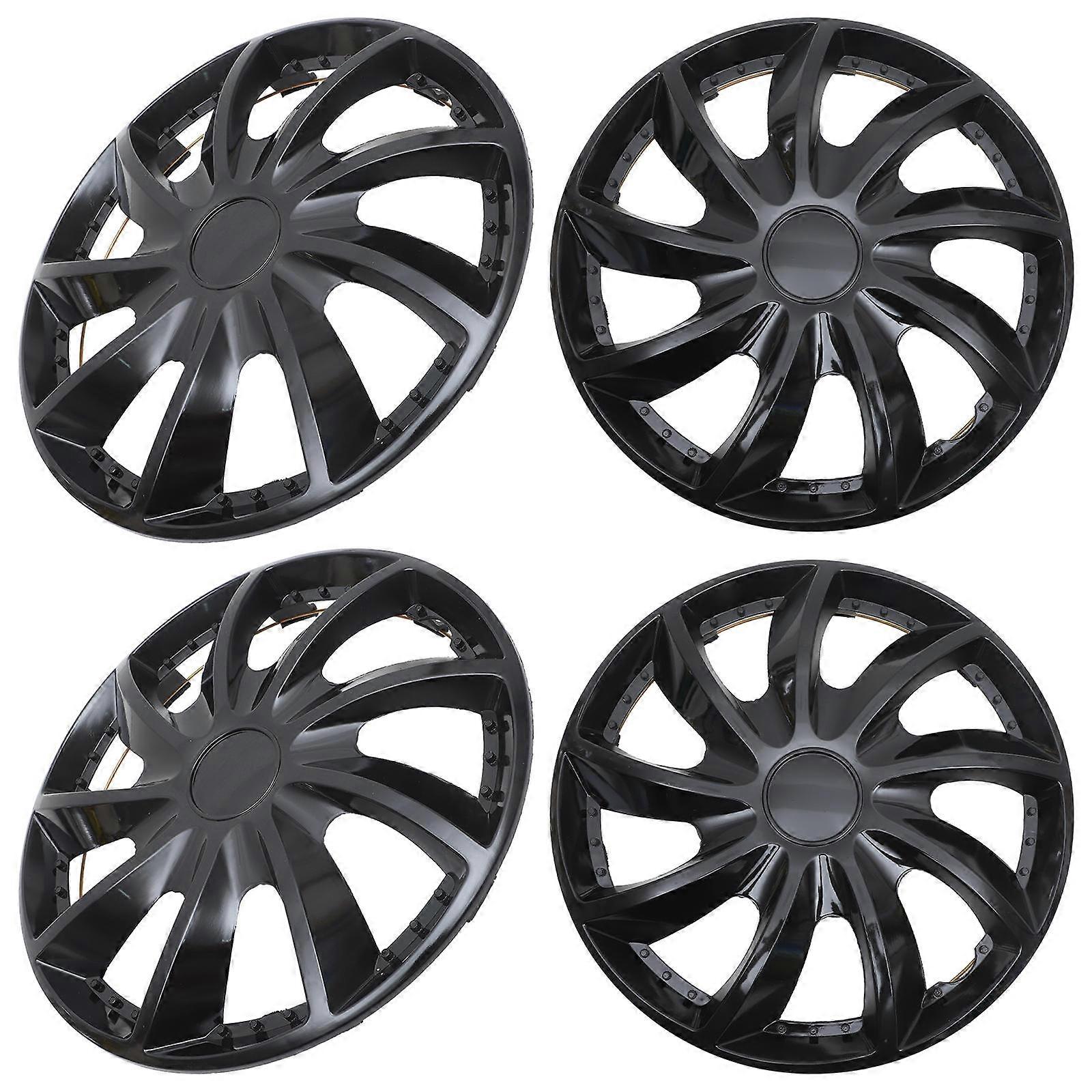 Car Accessories Wheel Cover 14 Inch Hubcap For Auto Refit Improve Vehicle Appearance Random Color 4Pcs