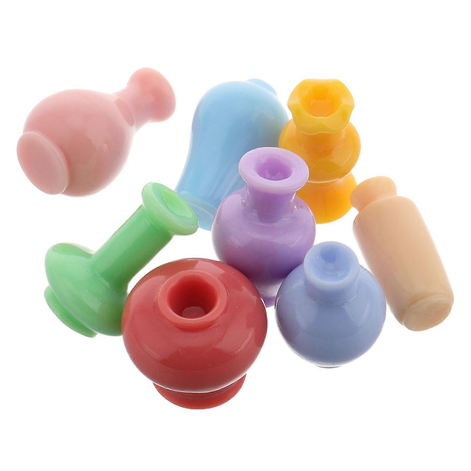 Fairy Garden Furniture Accessories Miniature Plants Resin Compact Design For Diy Desktop Microlandscape 8Pcs