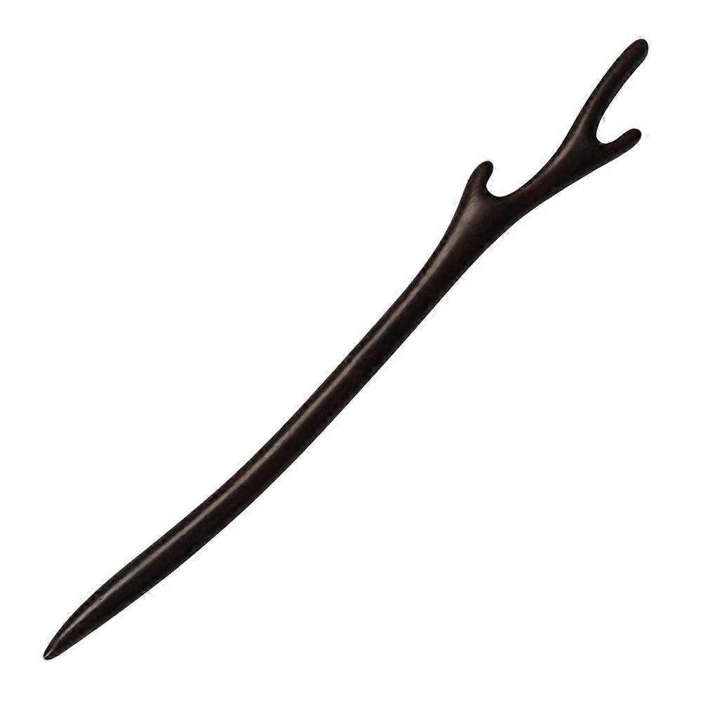 Here's a refined and professional product description based on your input:
**2pcs Vintage Wooden Antlers Hair Sticks for Women – Elegant Hairpins