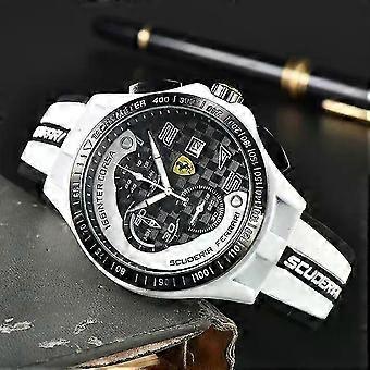 2025 Business White Classic Original Brand Watch Adult Styles Stainless Steel Automatic Date Watch Fashion Strap Waterproof AAA Clocks