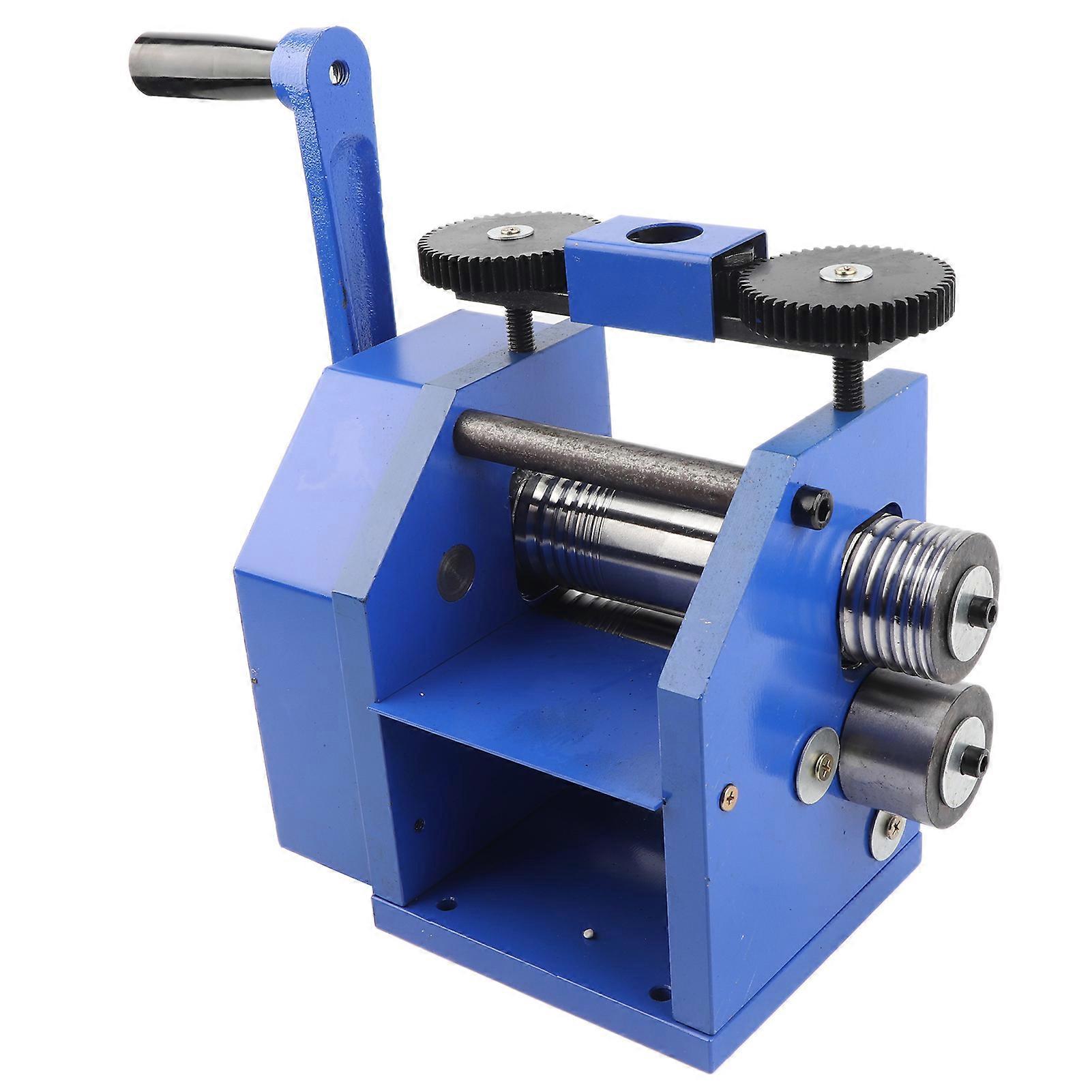 Manual Combination Rolling Mill Machine Jewelry Tabletting Processing Equipment