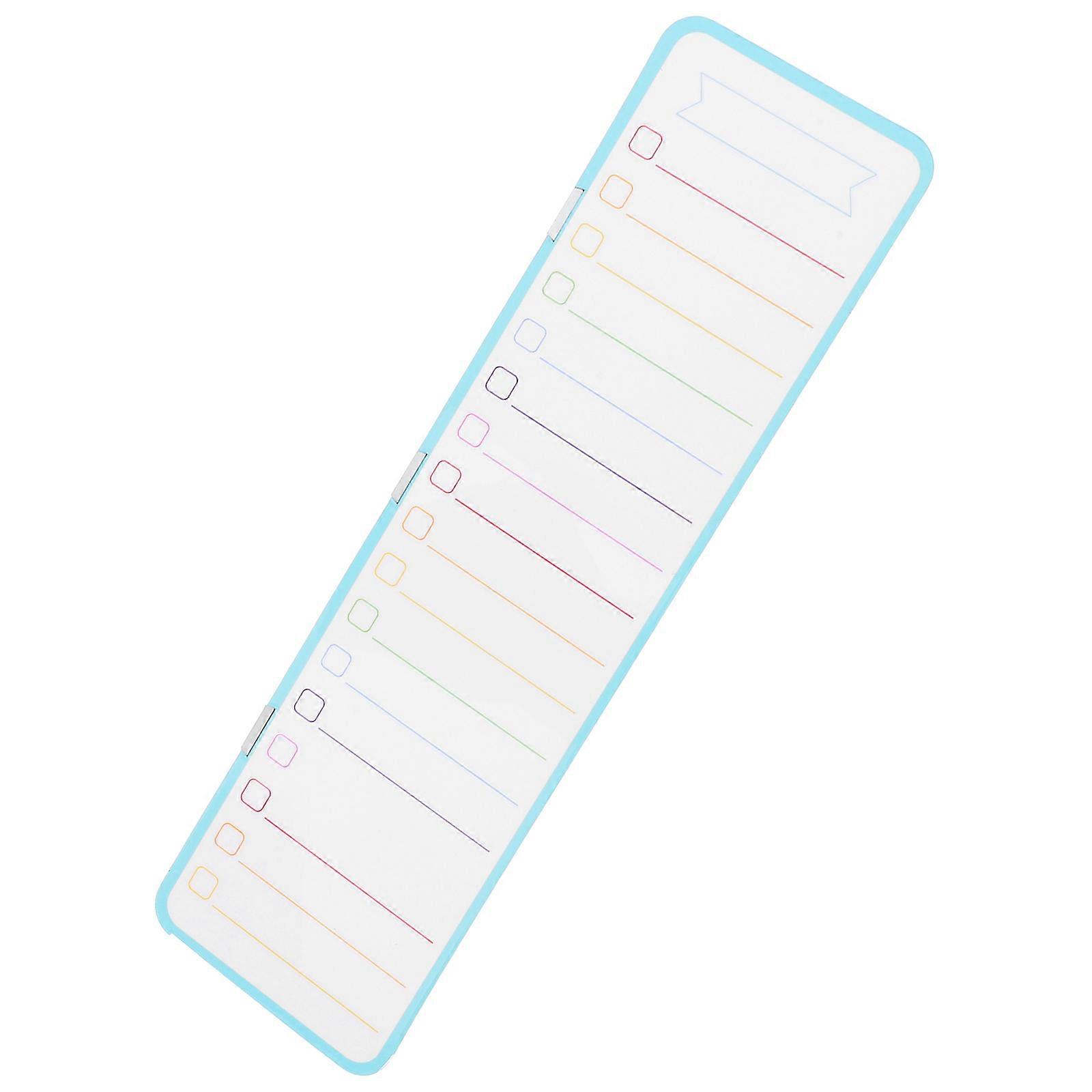 Magnetic Dry Erase Board Schedule Board For Office Use Rectangular Minimalist Design 1 Magnetic Notepad
