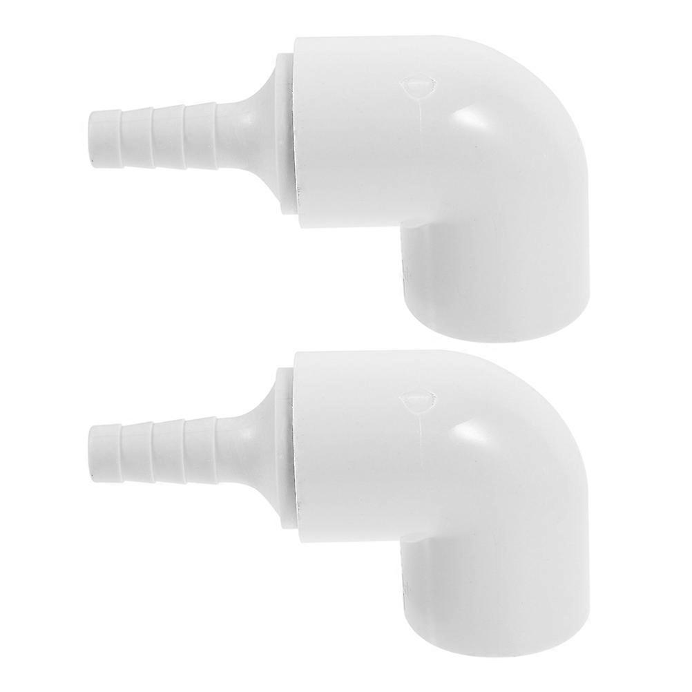 hydroponic Garden Connector for Indoor PVC Fittings Reusable and Space Saving 2pcs