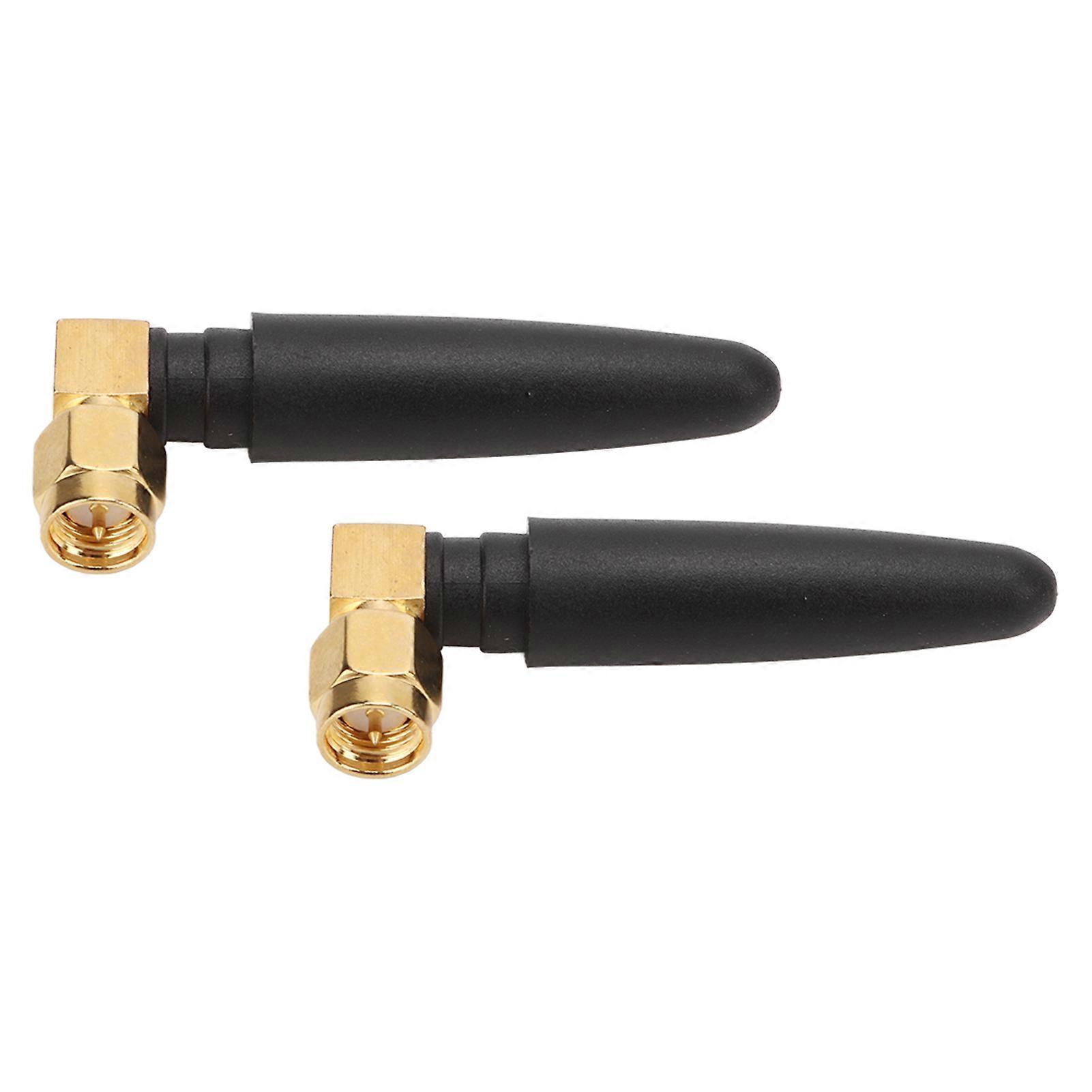 3DBI High Gain Antenna Remote Control Omni Directional SMA Male Inner Pin for IOT Gateway Smart DevicesBend Type 