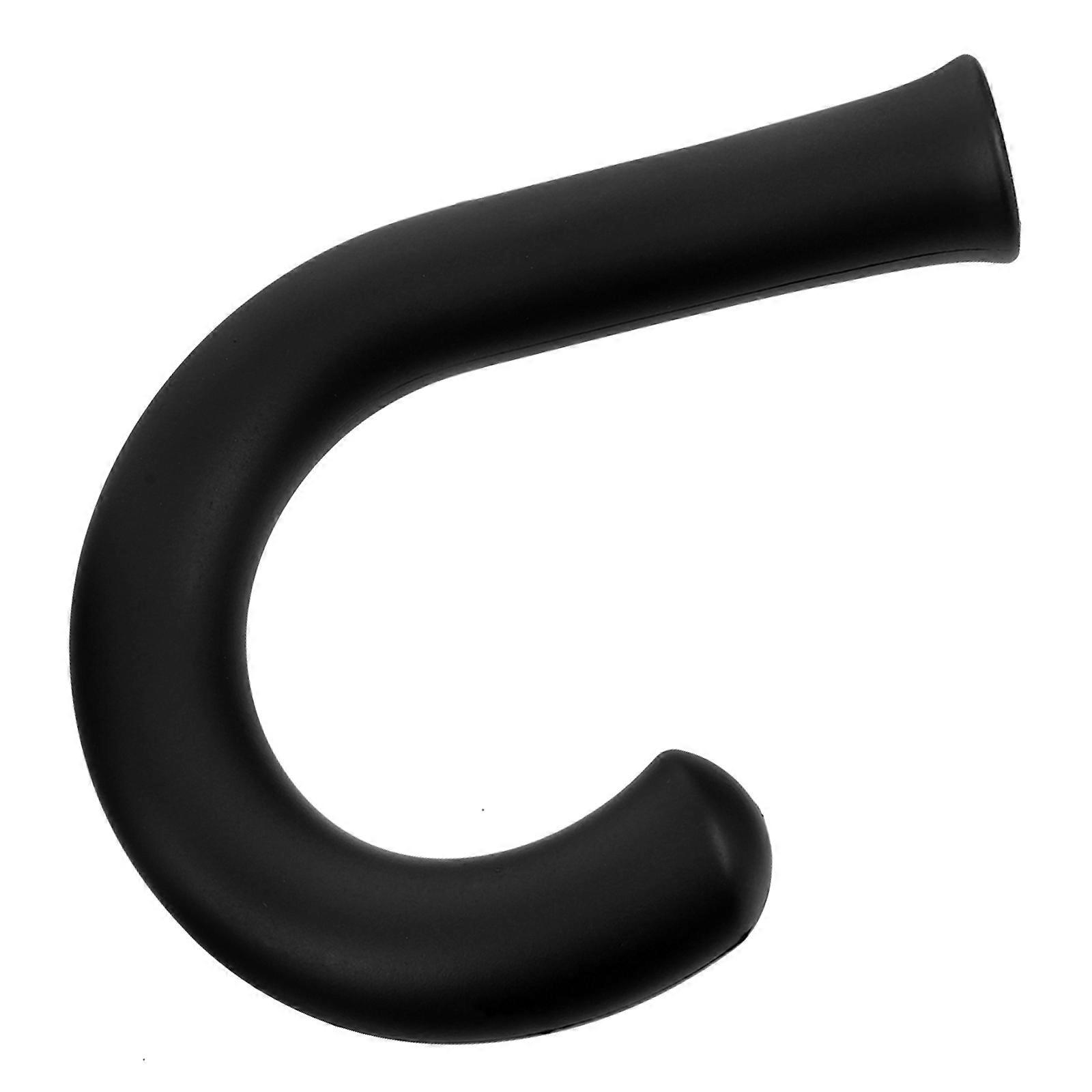 Comfortable Hold Umbrella Handle Replacement Suitable For Umbrella Repair In Black Curved Design For Men And Women 1Pcs
