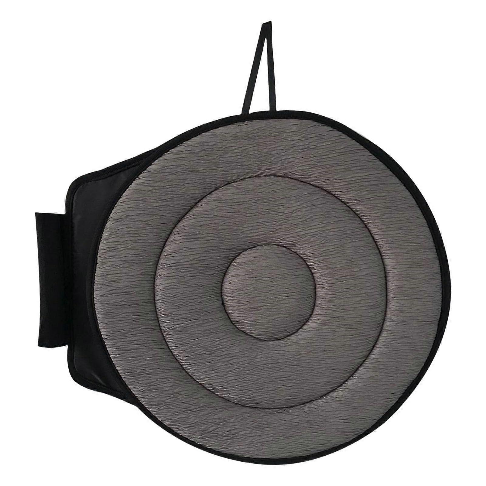 360° Rotatable Cushion, Breathable and Non-Slip Support for Seniors and Disabled, Mobility Aid in Gray