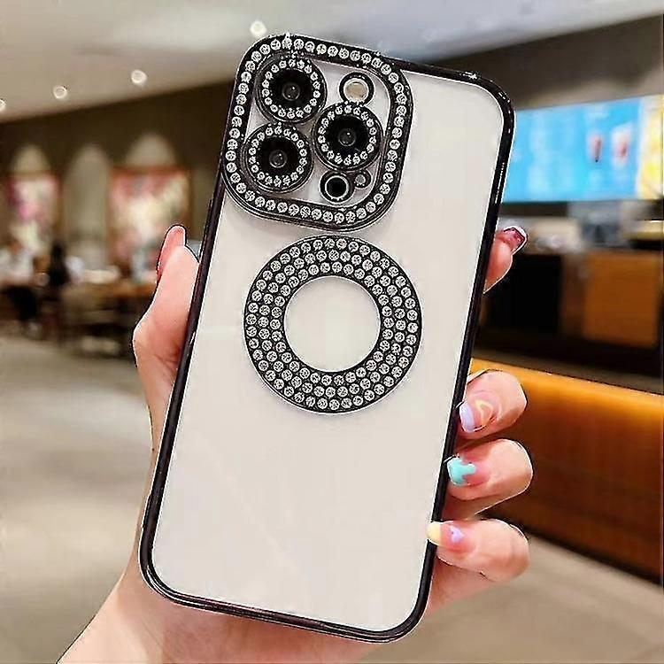 For iPhone 11 Electroplated Diamond TPU Phone Case