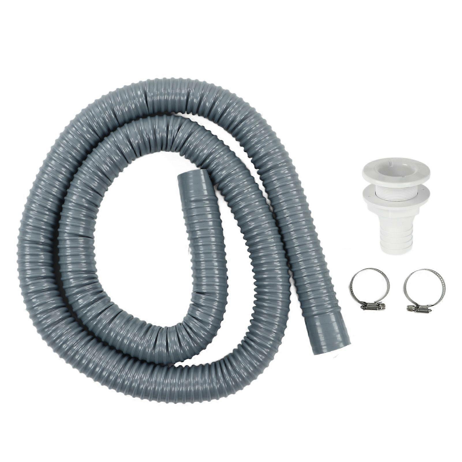 flexible bilge pump hose 1.5in outlets installation kit