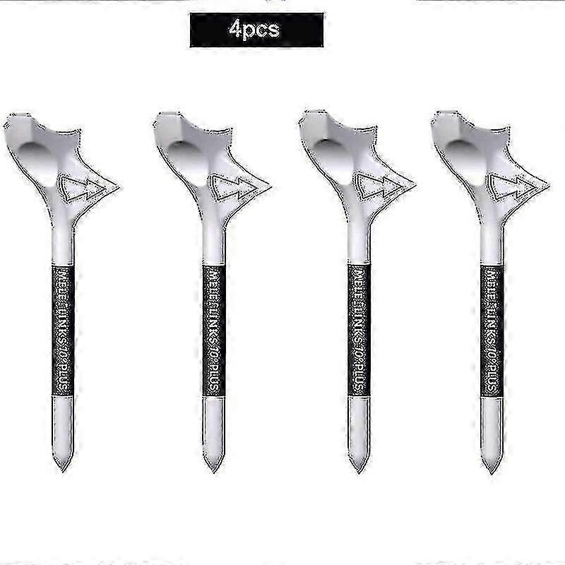 Durable Golf Tees 10 Tilt Design Reduces Rotation Zero Drag 4pcs for Practice
