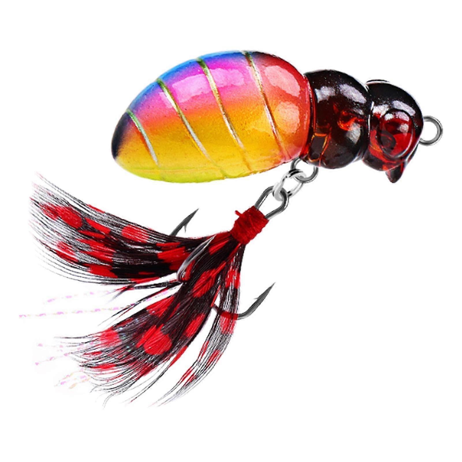 Fishing Lures with Hooks for Freshwater and Saltwater Pike Crappie Trout Redfish