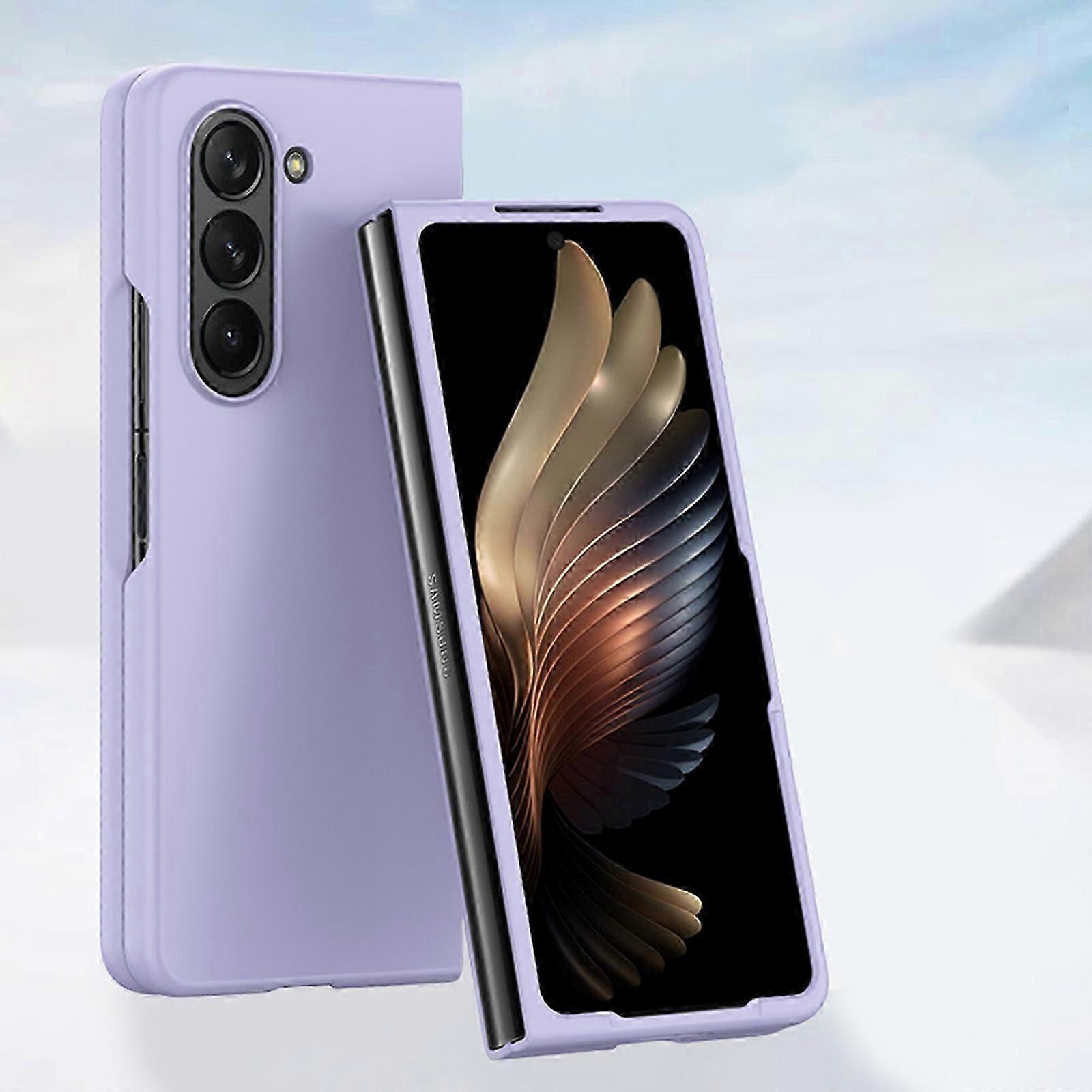 Case for Galaxy Z Fold 6, Hard PC Cover Lightweight Protective Slim Bumper Phone Case for Z Fold 6
