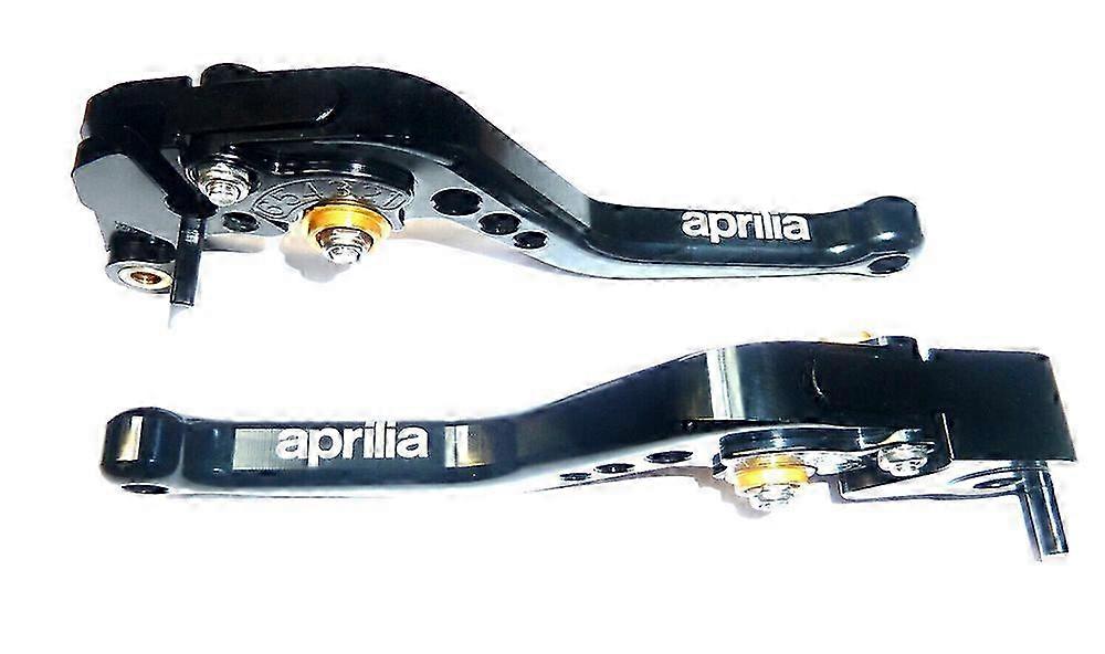 Short Black Brake & Clutch Levers for Road Track Racing Motorcycles 2009-2024