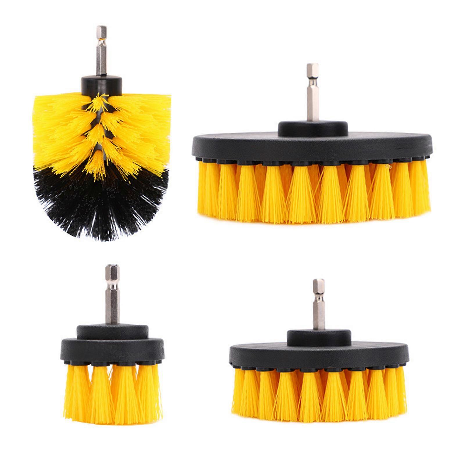 Multi-Head Electric Drill Brush Kit for Home Cleaning