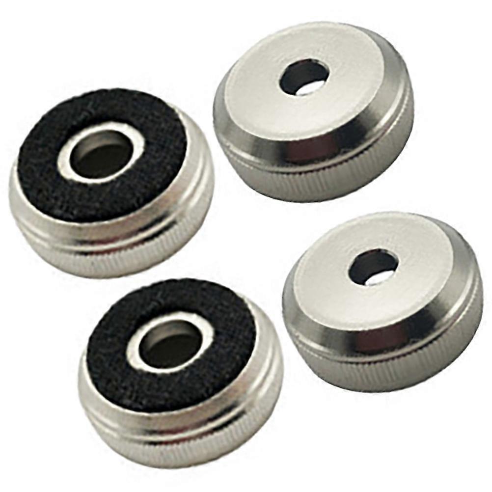 Precision Improvement Trumpet Piston Cover Valve Caps In Silver For Instruments Used In Music Practice