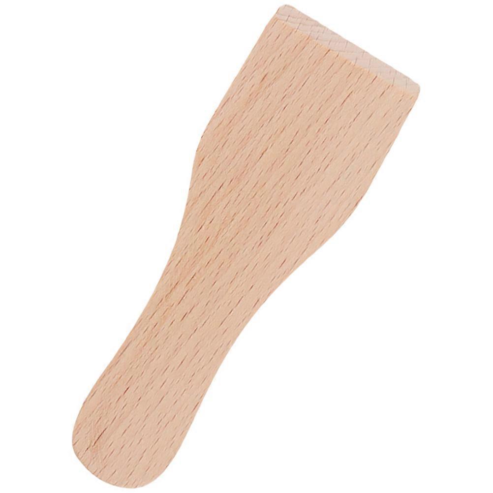 Wood Spatula Cake Cream Multi-Purpose Kitchen Tool For Bakers 12.50X4.50X1.00cm 1Pack