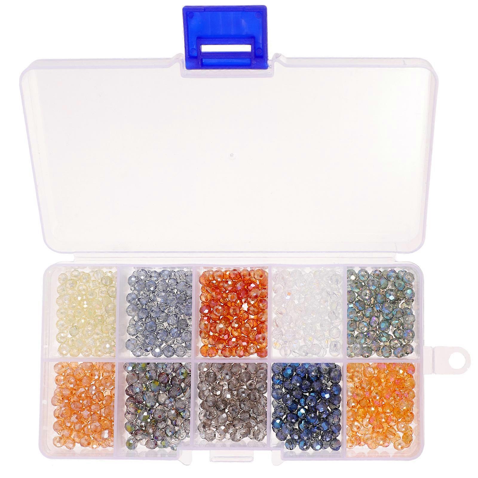 Jewelry Making Beads Box with Charms for Bracelets, Necklaces, Crafts, and Creative Handmade Projects