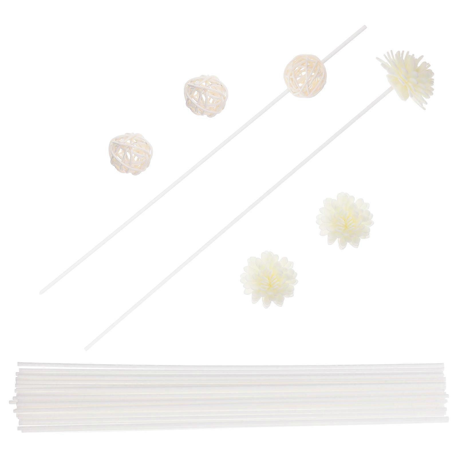 Fragrance Diffusion Rods For Home Accessory - White Durable Aromatherapy Sticks Ideal For Living Room And Office 1 Set