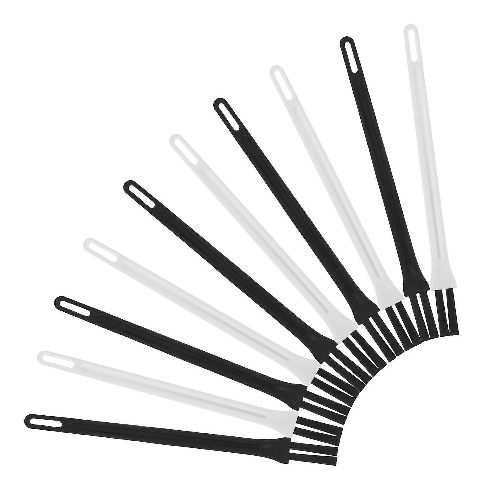10pcs Coffee Machine Cleaning Brushes with Soft Bristles for Thorough Residue Removal – Ideal for Home and Coffee Shop Use