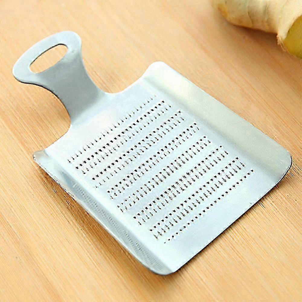 Multi-Functional Stainless Steel Grater for Garlic, Ginger, and Wasabi - Durable Kitchen Tool for Bento Preparation