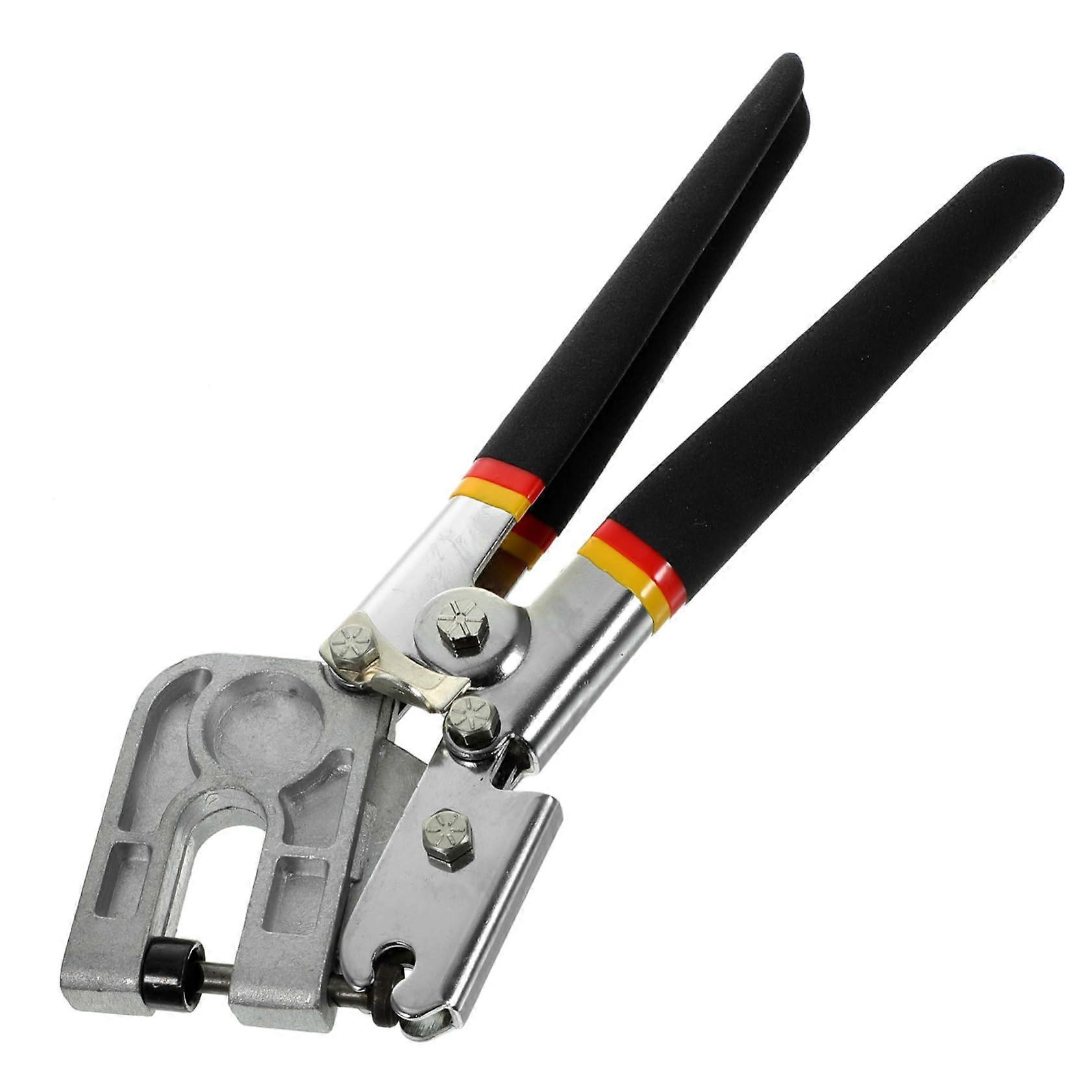 Crimper Punch Tool for Metal Drywall Installation, Random Style, Non-Grip Handle, Durable Material, Compact Size