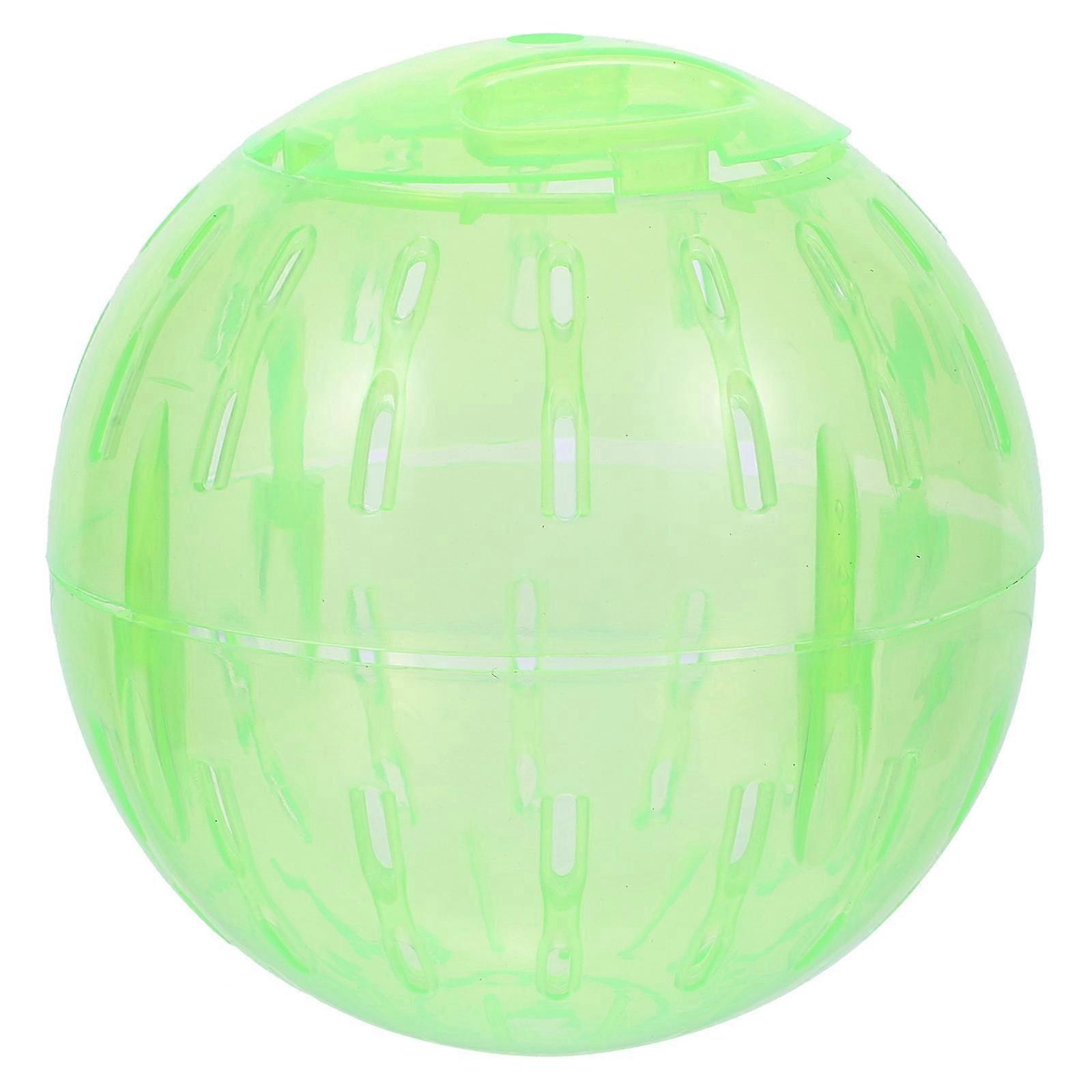 10CM Hamster Running Ball Run Exercise Ball Run-About Mini Ball for Small Animal Pet (Green)