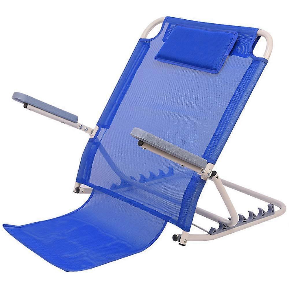Adjustable Bed Lift Backrest Lightweight Folding 080° Tilt Angle Versatile Alternative for Bed Wedge Pillows Hard Plastic Holder for Support