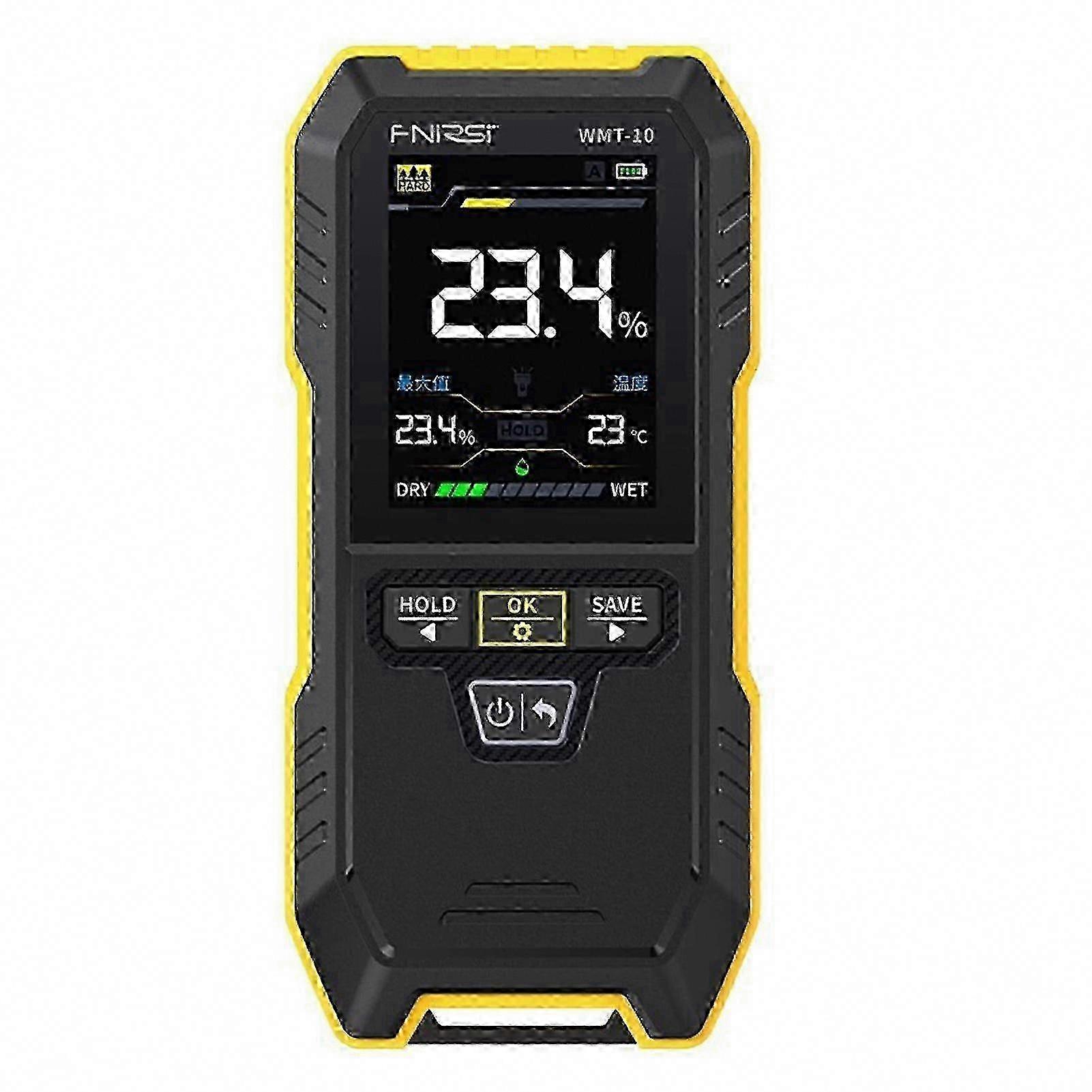 Digital Moisture Meter - Accurate Non-Invasive Wall & Drywall Moisture Detector