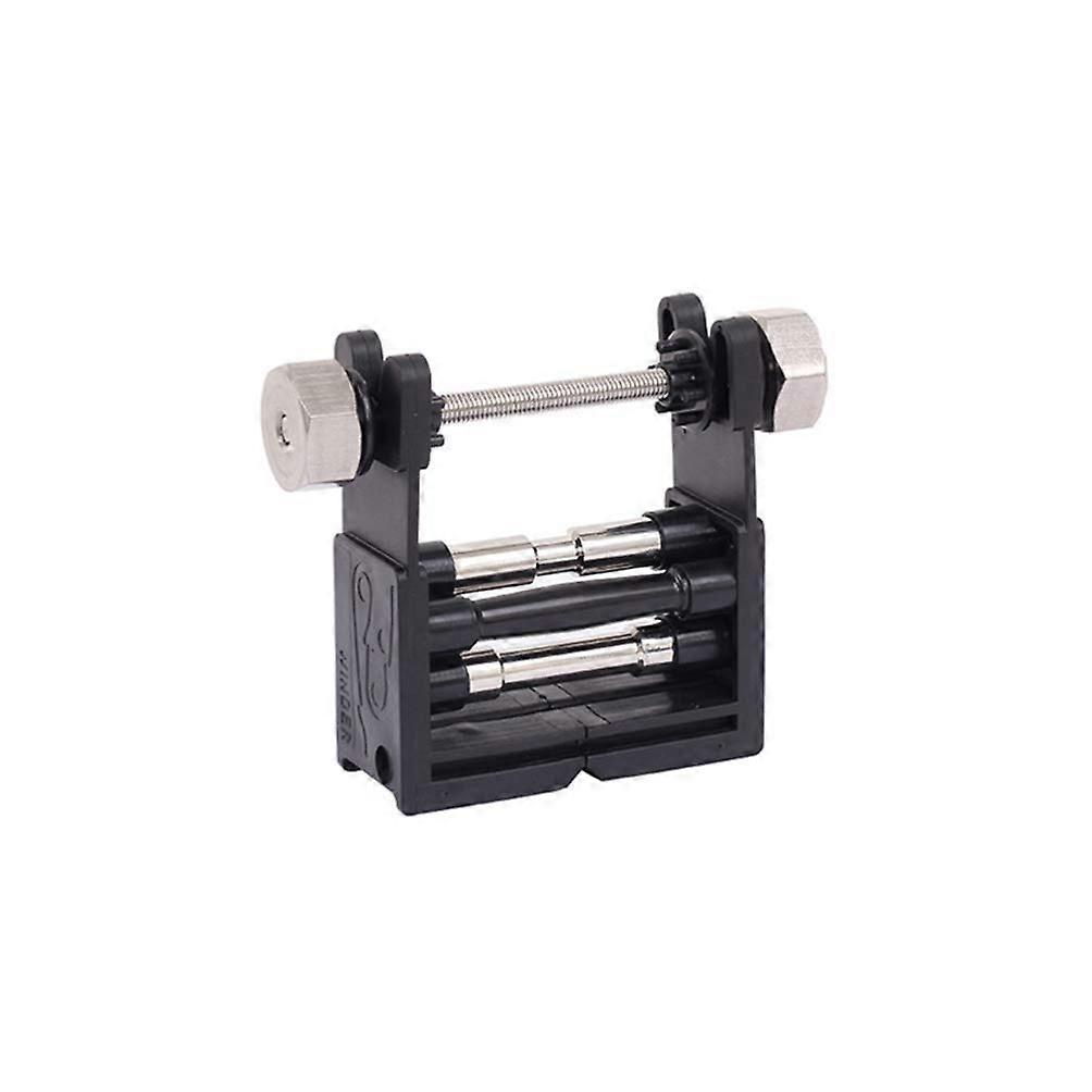 Archery Bowstring Cable Winder Tool - Adjustable Aluminum Alloy Serving Jig for Bowstring Repair and Maintenance