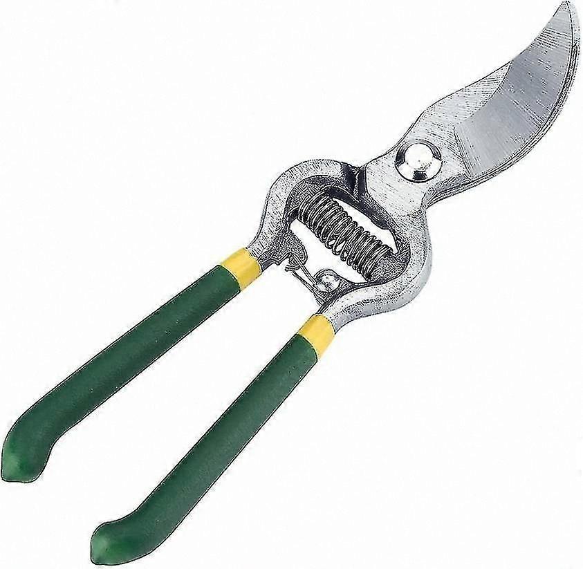 Garden Pruning Tool with SK-5 Steel Blade, Ergonomic Non-Slip Grip for Tree Cutting and Trimming