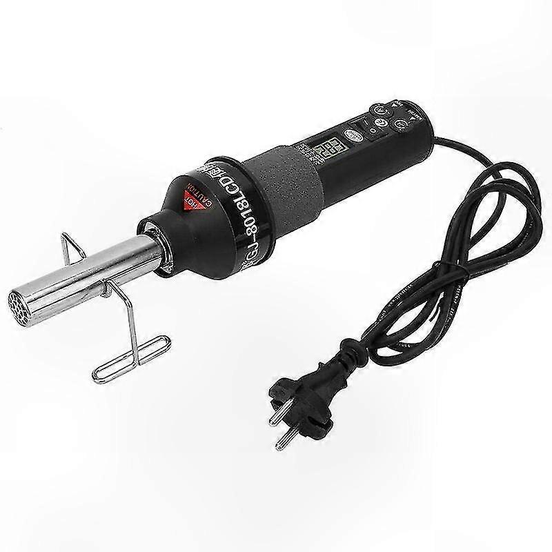 بندقية الهواء الساخن ، 450 واط 220 فولت قابل للتعديل بندقية حرارية LCD محطة لحام IC SMD BGA مزيل الهواء الساخن لحام الحديد درجة حرارة قابلة للتعديل مع 4 فوهات