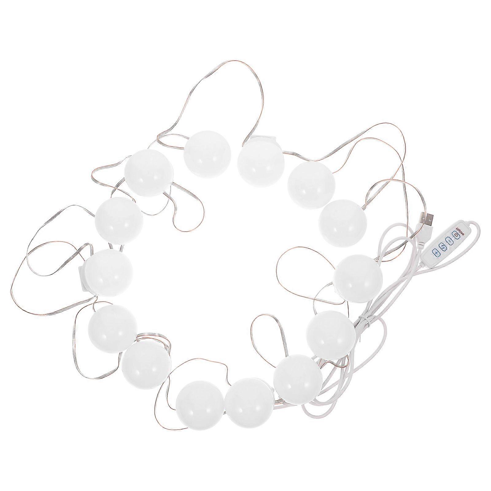 Brightness Adjustable Light 14Pcs Vanity Lamp for Studio Plastic