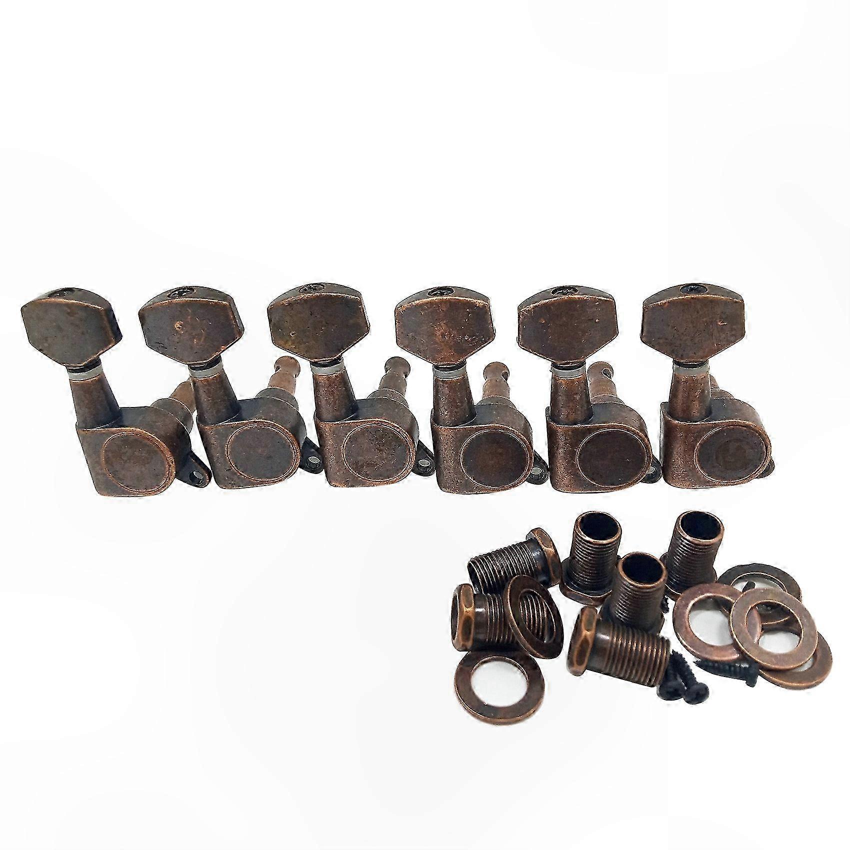 6-String Guitar Tuning Pegs for Electric Acoustic Folk Instruments 3L