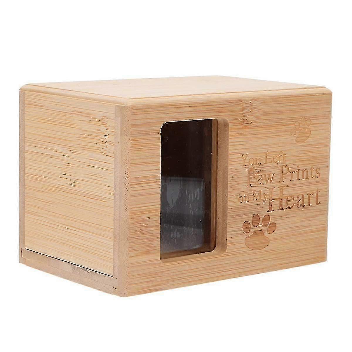 1Pc Pet Urn Ashes Urn Pet Cinerary Urn Cat Urns for Ashes Photo Frame Urn Decorative Urns for Ashes