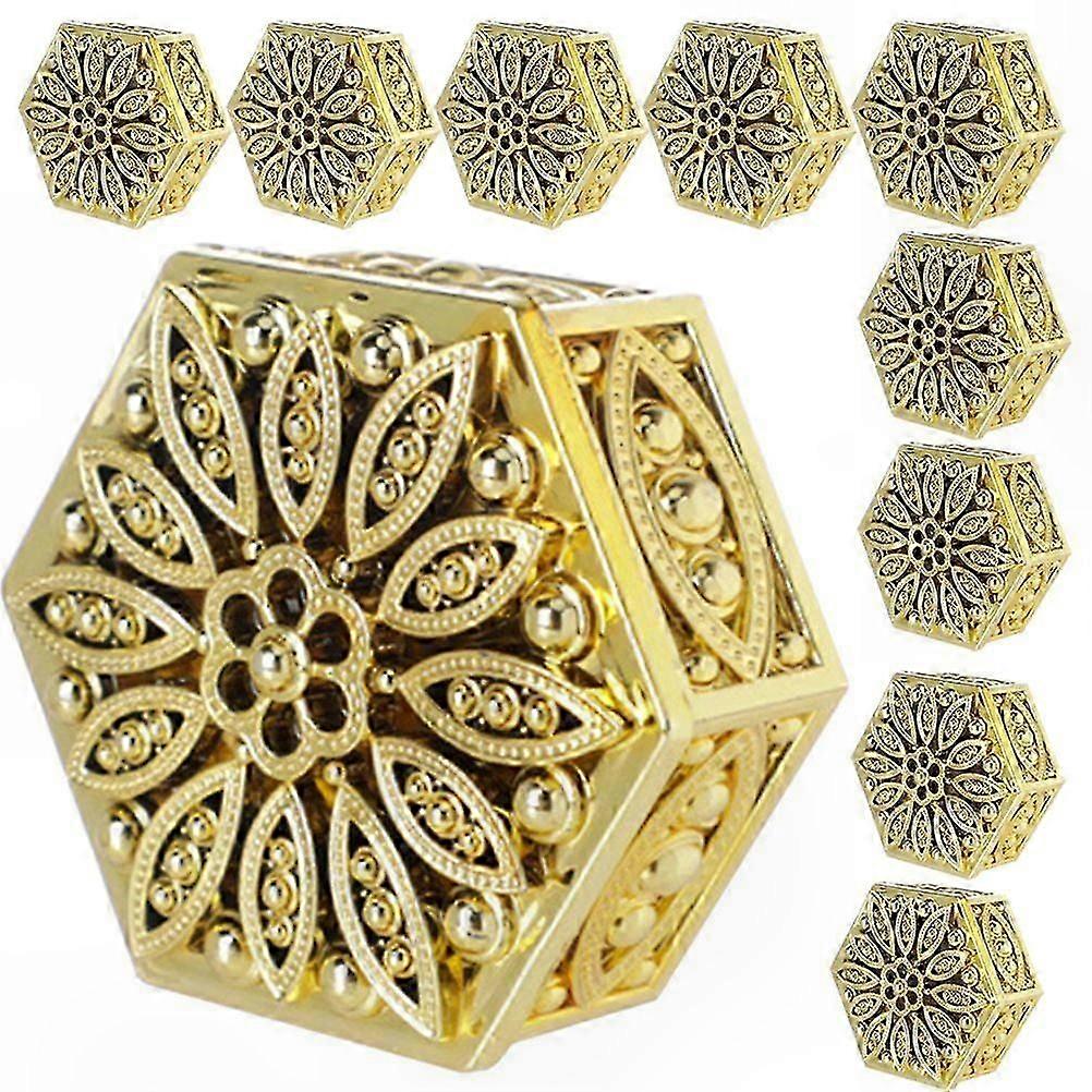 12-Pack Hexagonal Gift Boxes for Candy and Jewelry