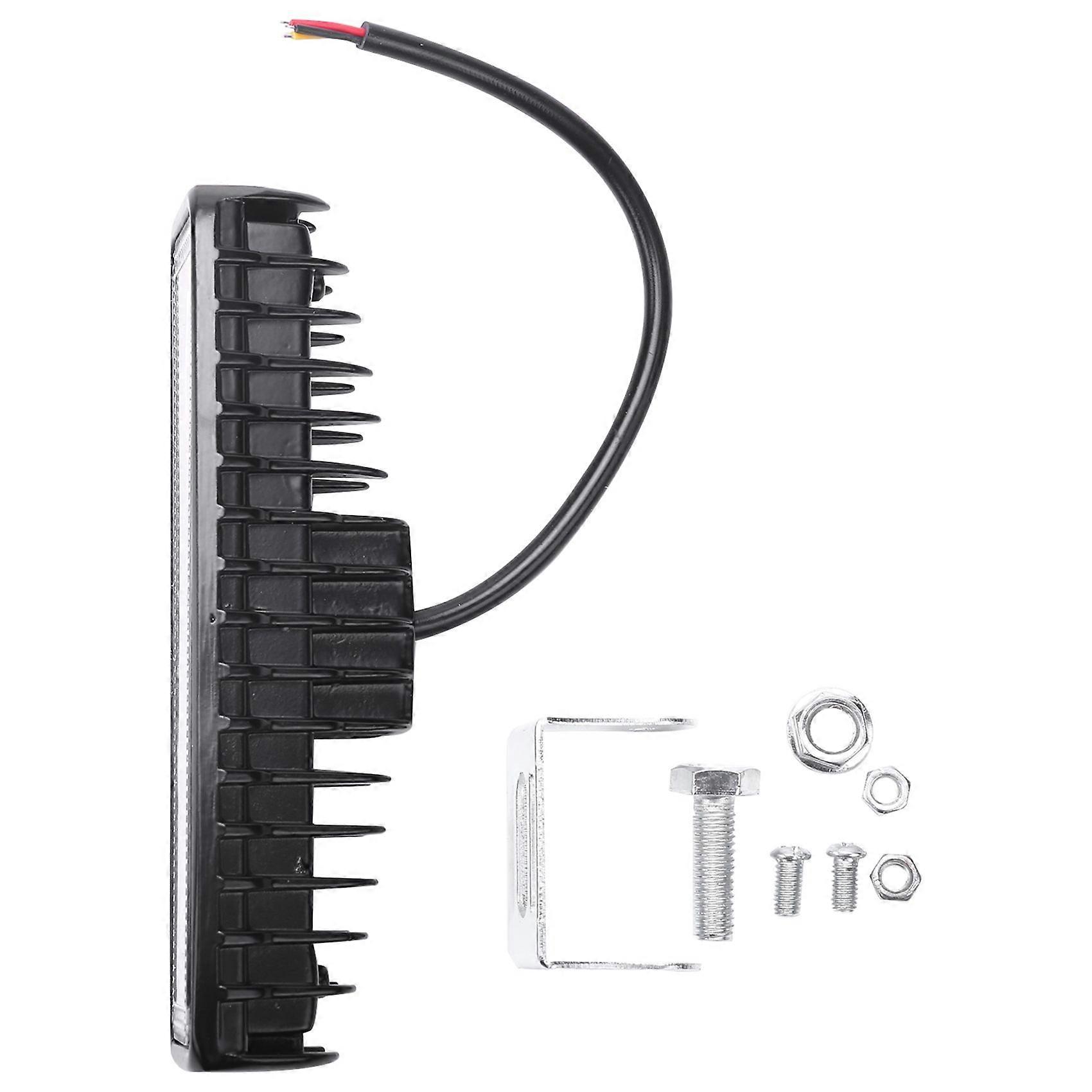 48W Strobe Flash Work Light Led Light Bar White Yellow For Offroad 4X4 Atv Jeep Suv Motorcycle Truc