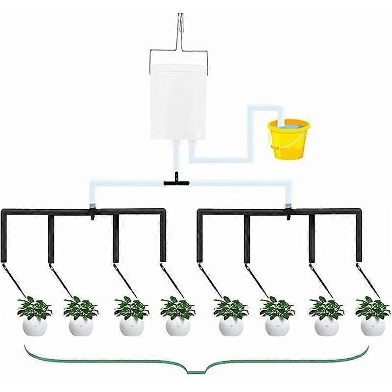 Garden Irrigation System, Automatic Drip Irrigation Kit with Water Timer