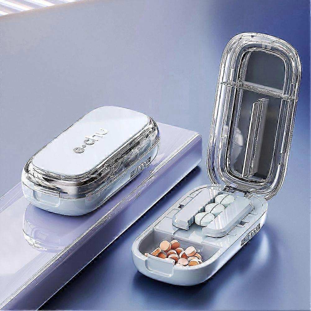 Precision Pill Cutter with Adjustable Alignment for All Ages