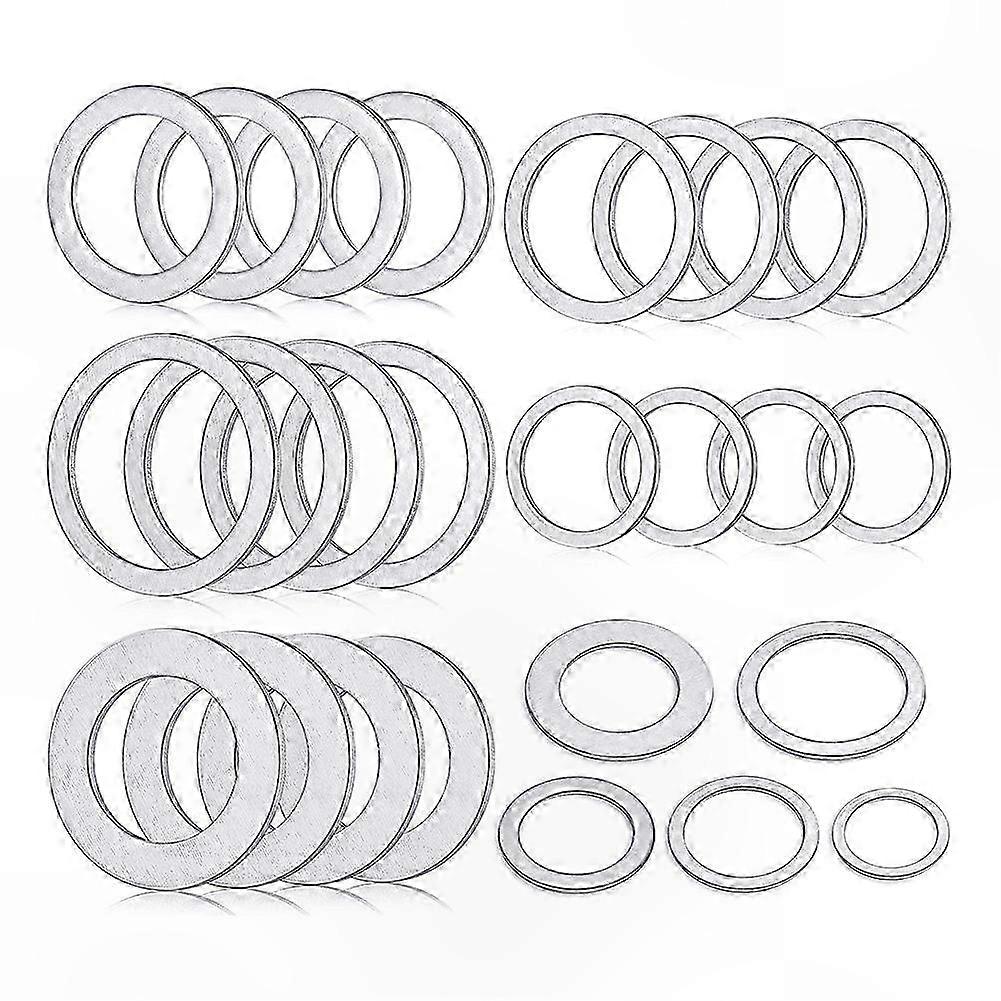 Saw Blade Bushing Set, 20 Pcs Adapter Rings for Hole Size Conversion, Compatible with Saw Blades and Marble Cutting Tools