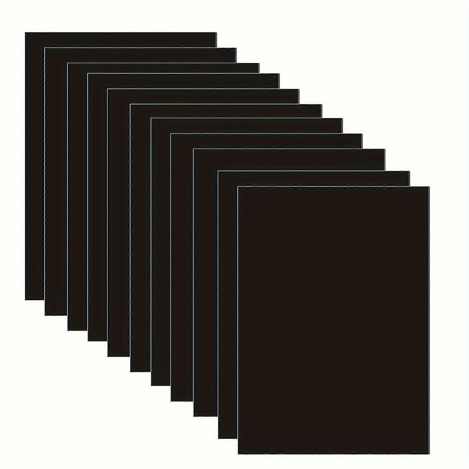 10 Sheets A4/8.3×11.7 Inch, 5R/5×7 Inch Single-Sided Versatile Magnetic Storage Sheets - Easy Organizer for Stamp & Die Collections