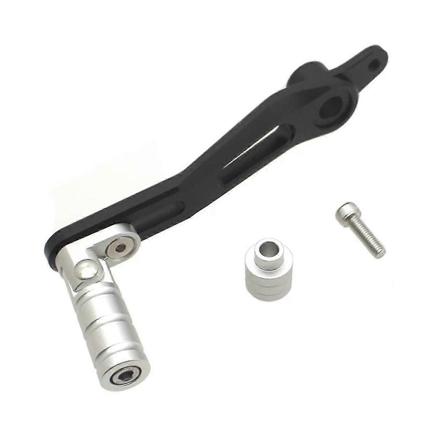 Motorcycle Gear Shifter Shift Pedal Lever Set For Black+Silver