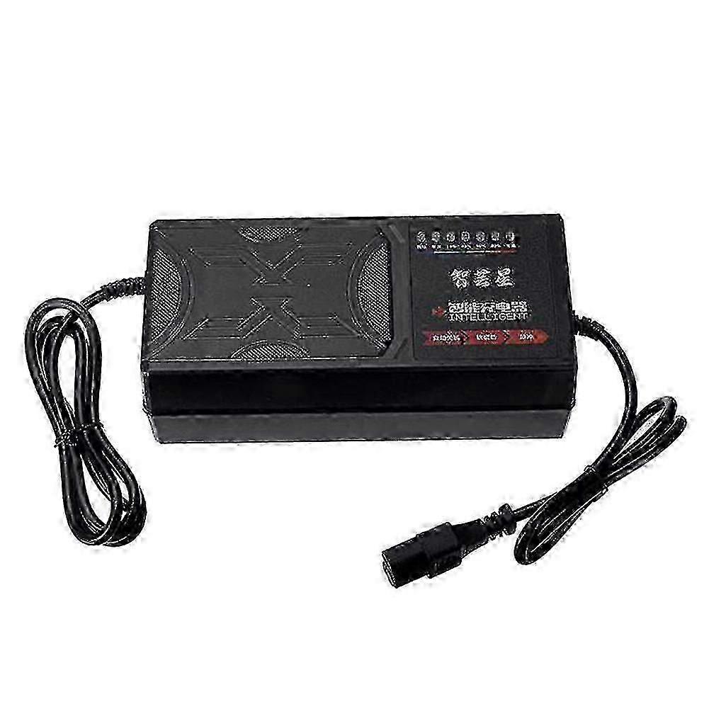 60v 50ah电动汽车充电器7灯显示电源显示漏电保护/全脉