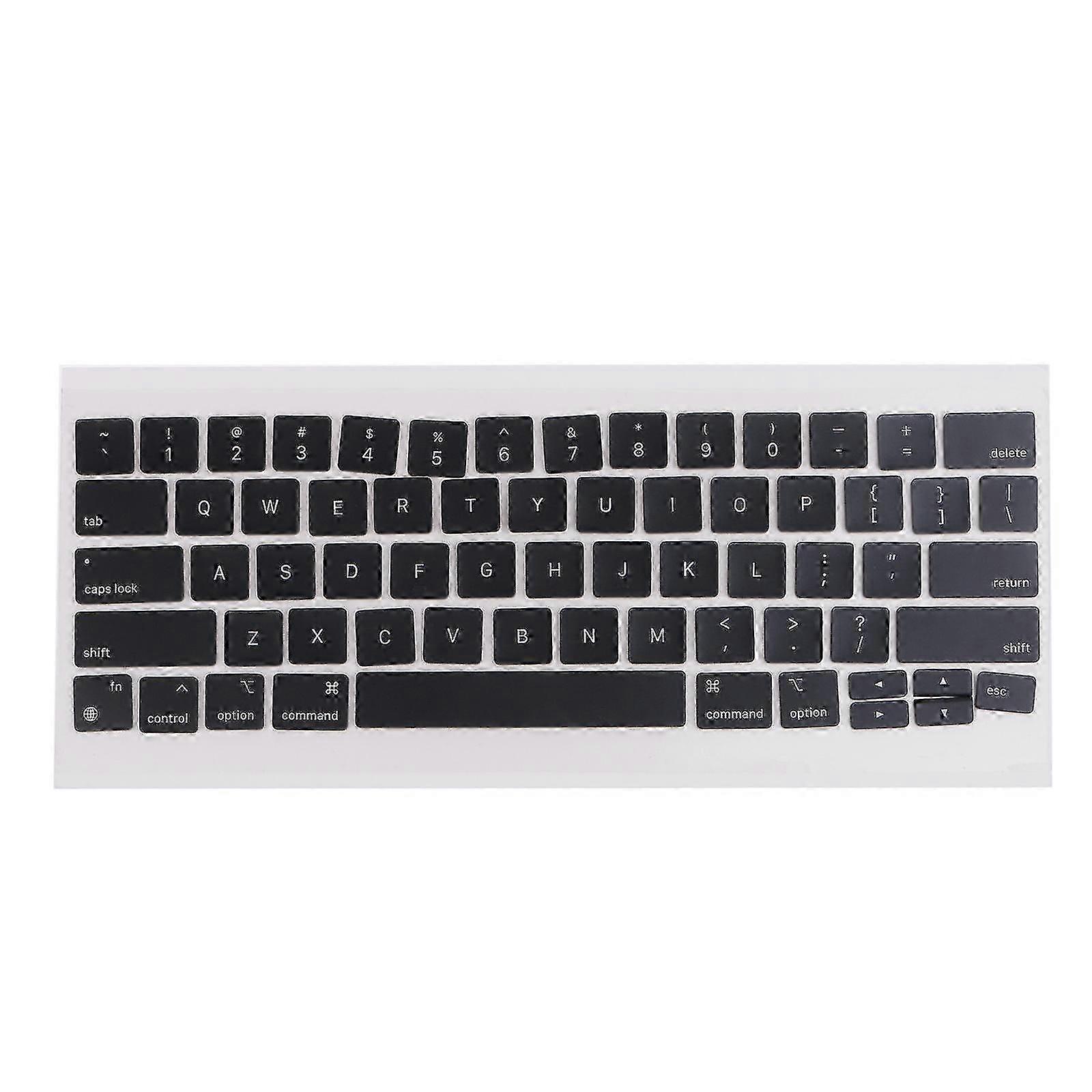 Touches de clavier de remplacement, ensemble complet de touches anglaises pour Mac A2141