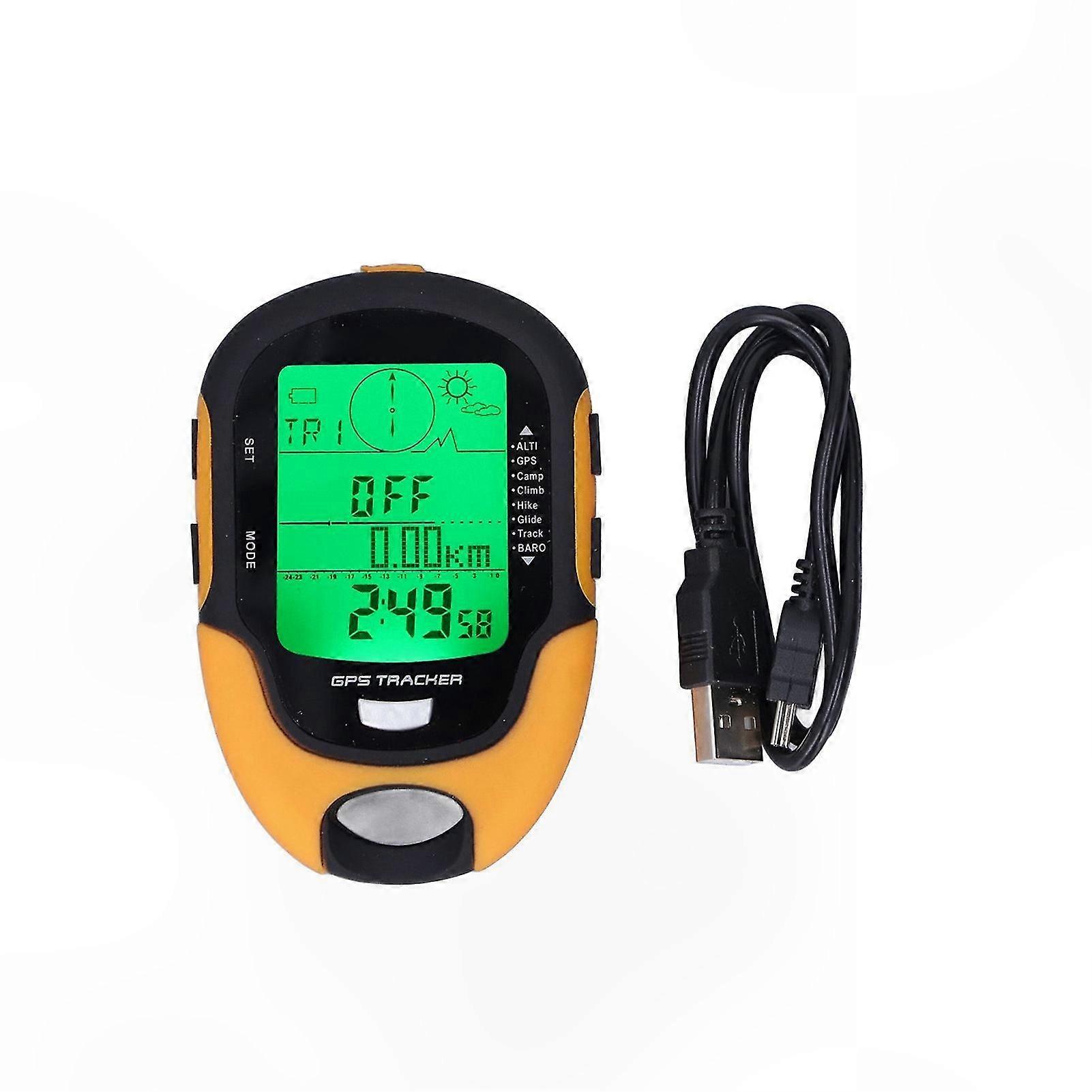 Multifunction GPS Device with Altimeter and Compass Capabilities