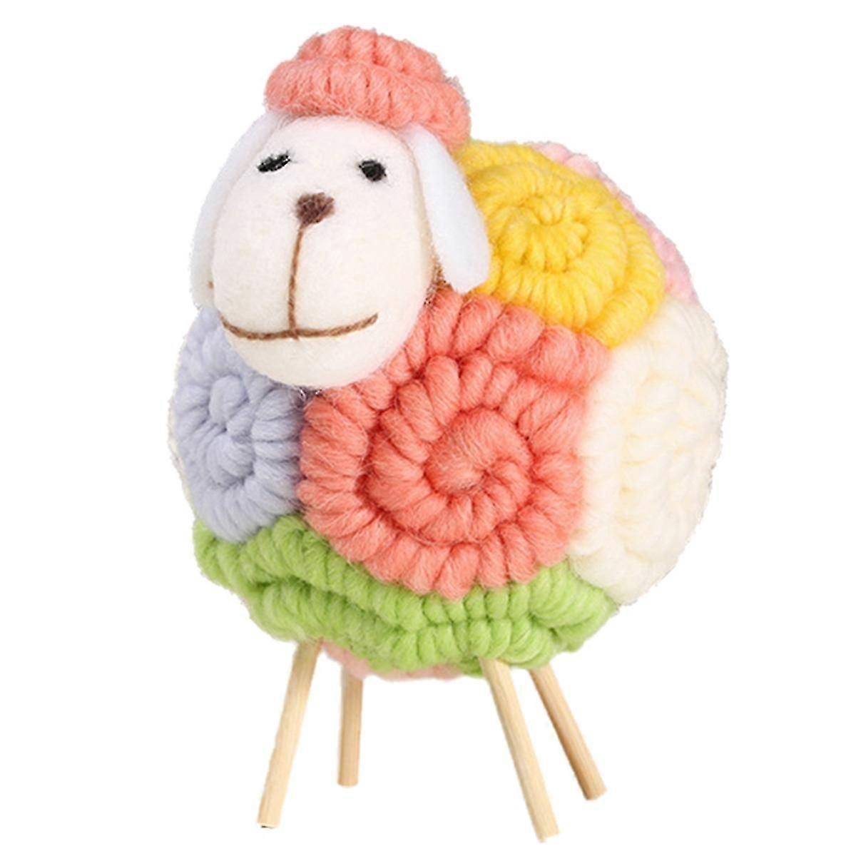 Cute Felt Sheep Ornaments Kawaii Accessories Home Decor B