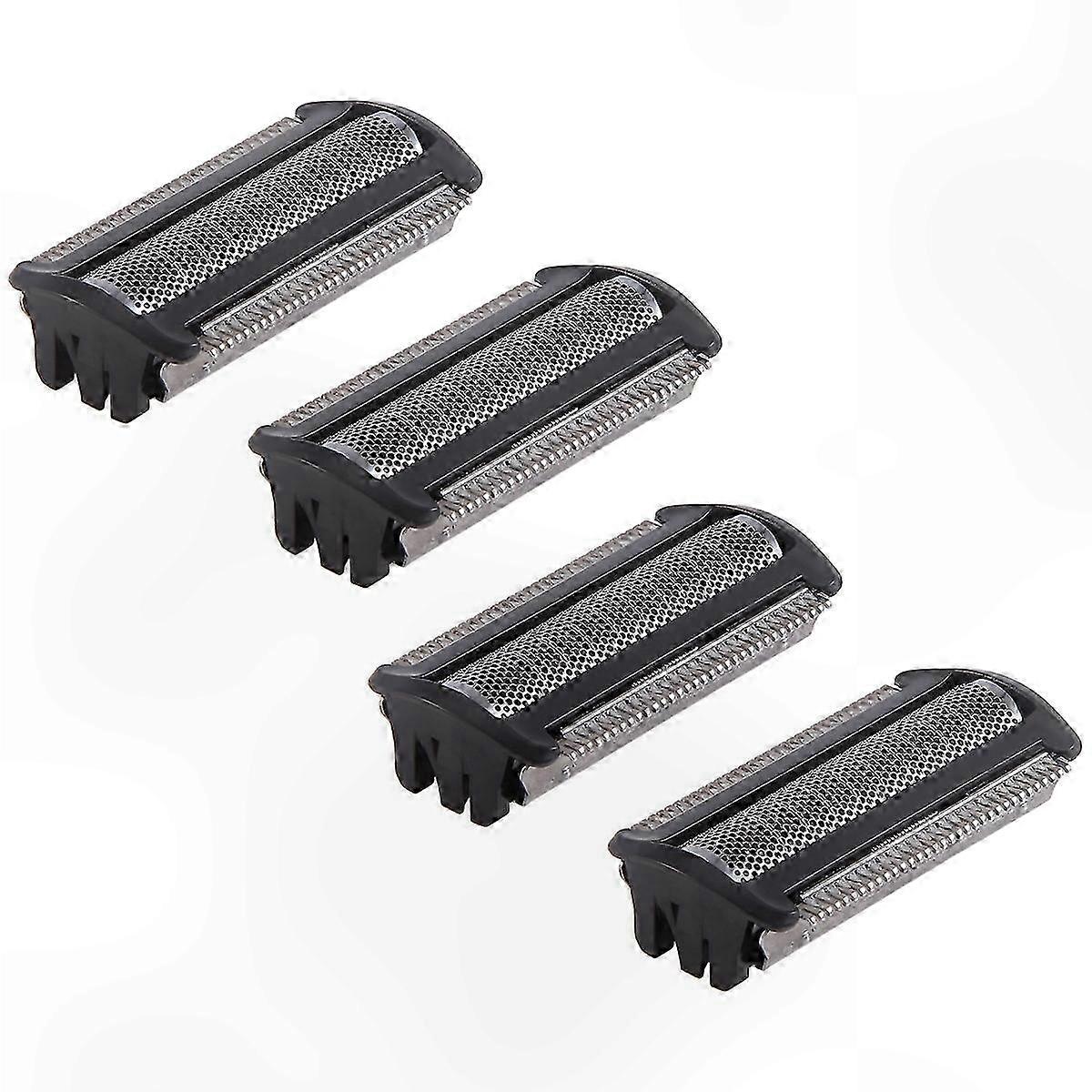 Replacement Shaver Heads 4-Pack for Body Grooming Trimmer BG2024/5025 S11 YSS2 YSS3 Series-Compatible with Multi-Function Clippers
