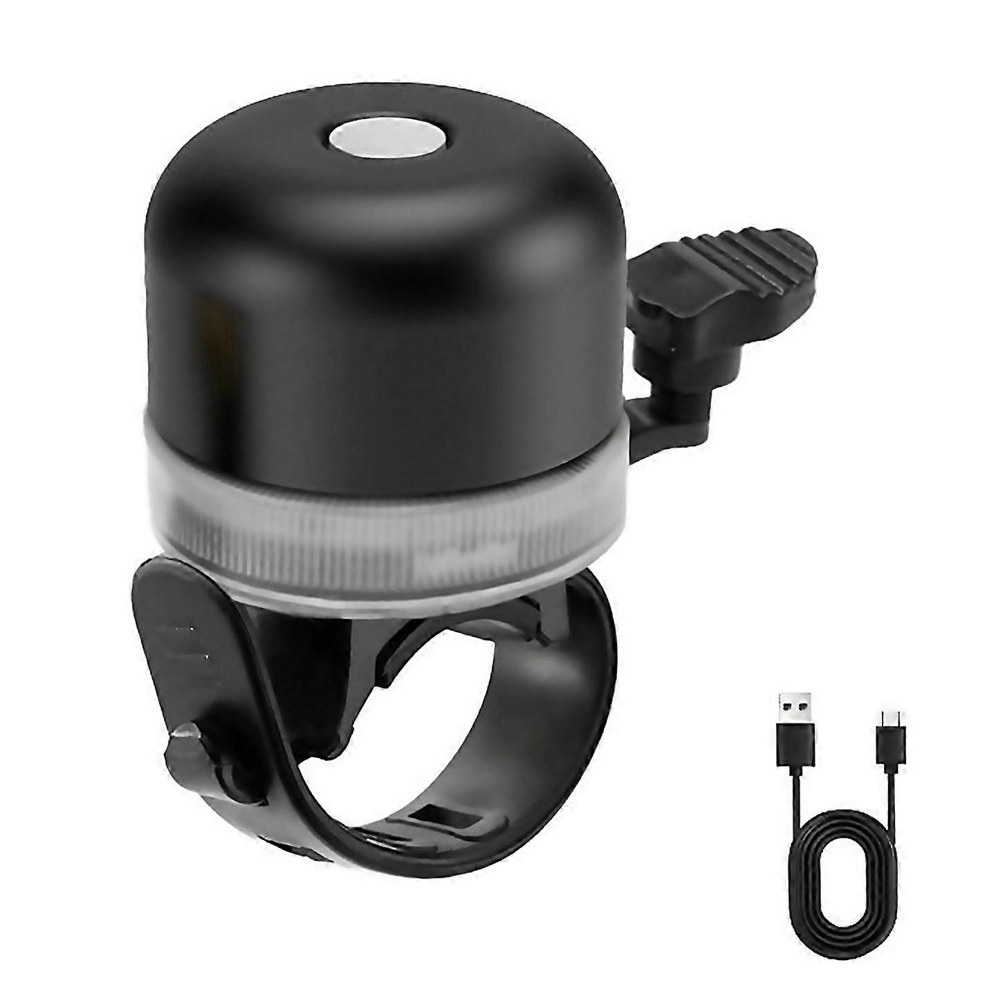 For Bicycle Light Bicycle Bell Light Waterproof Bike Front Lights