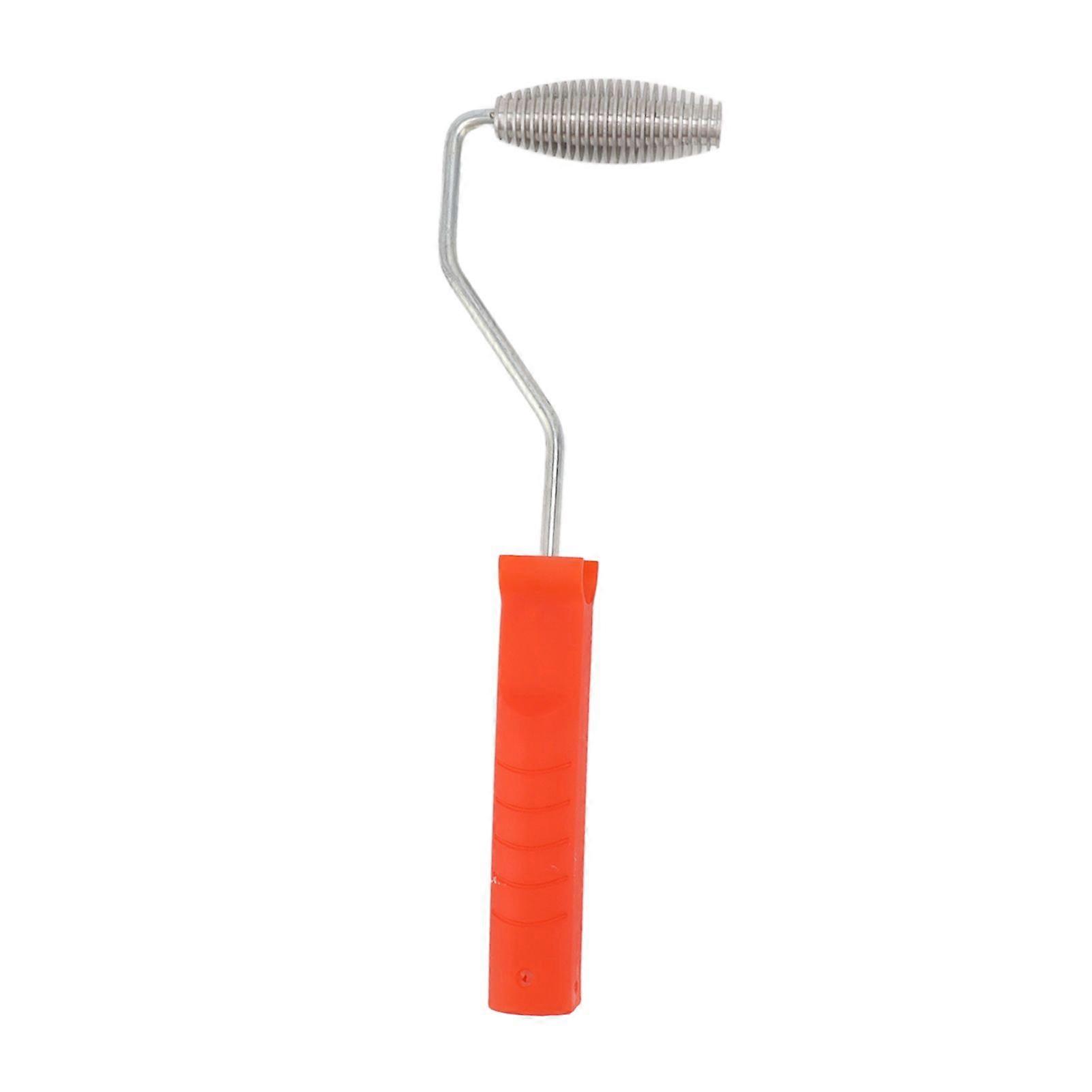 Fiberglass Roller Bubble Paddle Tool Aluminum Alloy Bubble Roller With Plastic Handle Olive Roll Type B